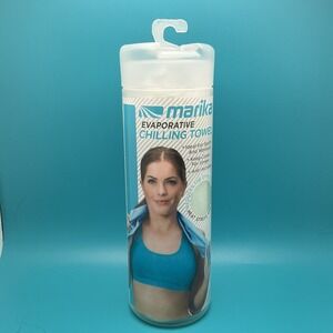 Marika Evaporative 13x31 Chilling Towel/ Green, Anti-Microbial, Non-Allergenic